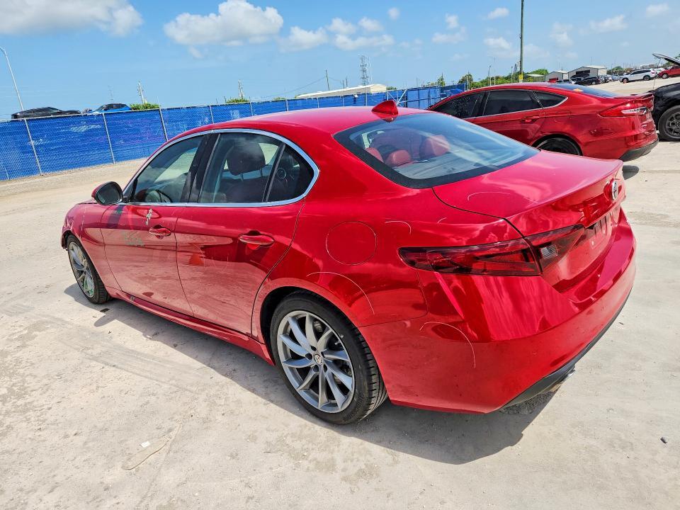 ZARFAEBN4H7551571 2017 ALFA ROMEO GIULIA photo no. 2