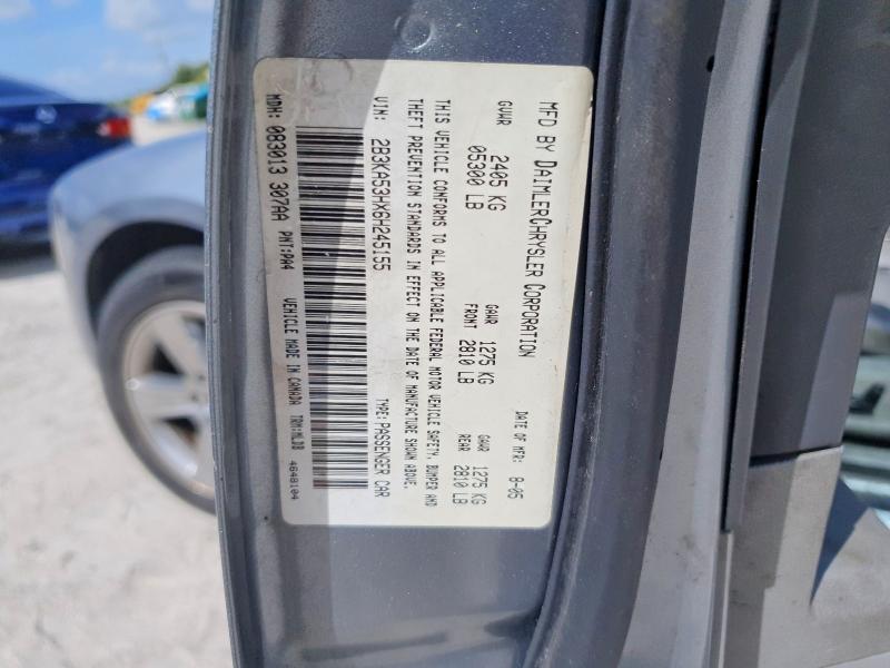 2B3KA53HX6H245155 2006 DODGE CHARGER photo no. 12