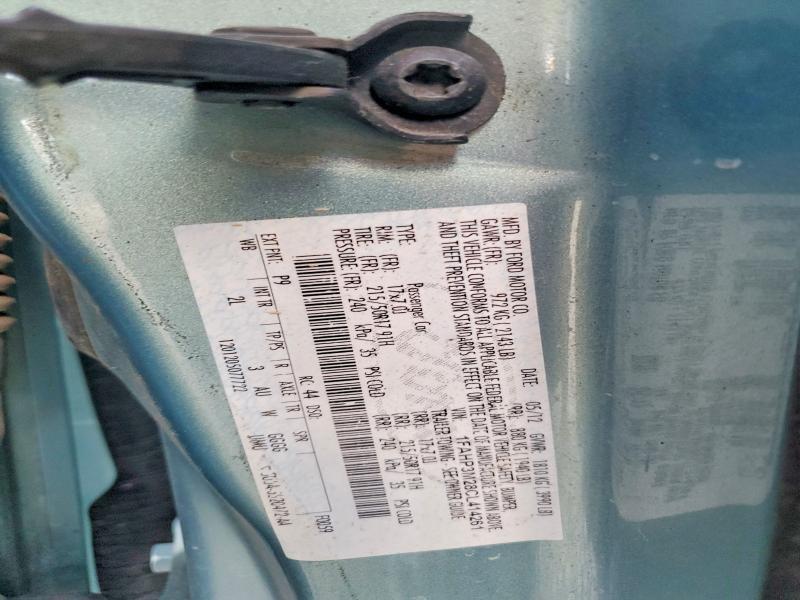 1FAHP3M28CL414261 2012 FORD FOCUS photo no. 12
