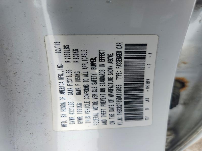 1HGCR2F85DA115058 2013 HONDA ACCORD photo no. 12