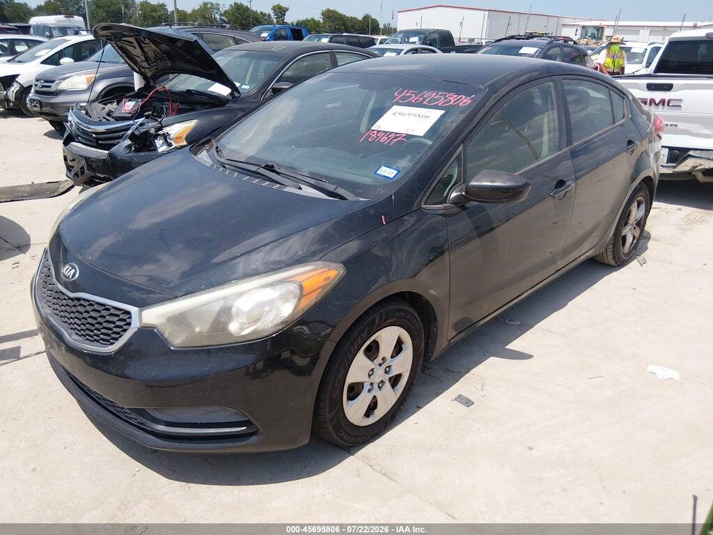 KNAFK4A62F5408068 2015 KIA FORTE photo no. 2