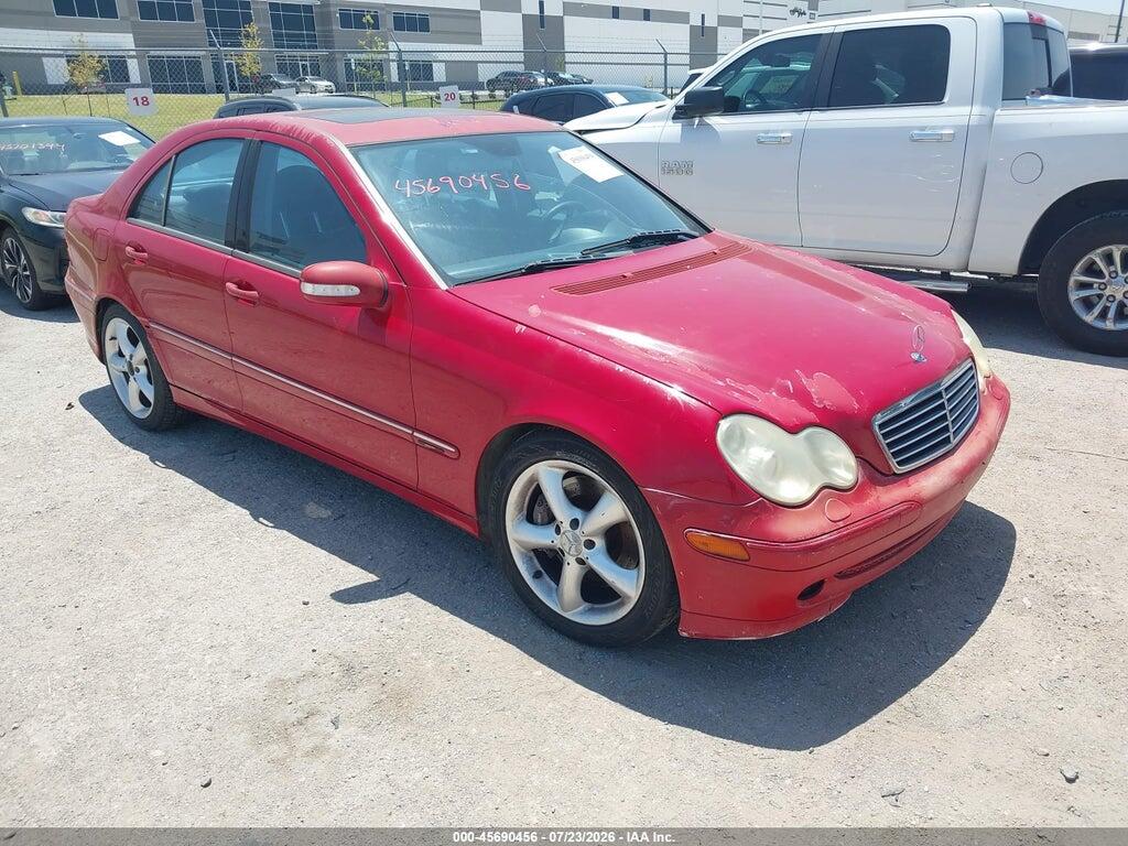 WDBRF40J14F541808 2004 MERCEDES-BENZ C 230 photo no. 1