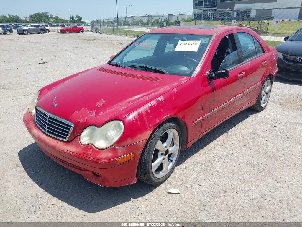 WDBRF40J14F541808 2004 MERCEDES-BENZ C 230 photo no. 2