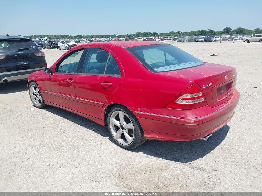 WDBRF40J14F541808 2004 MERCEDES-BENZ C 230 photo no. 3