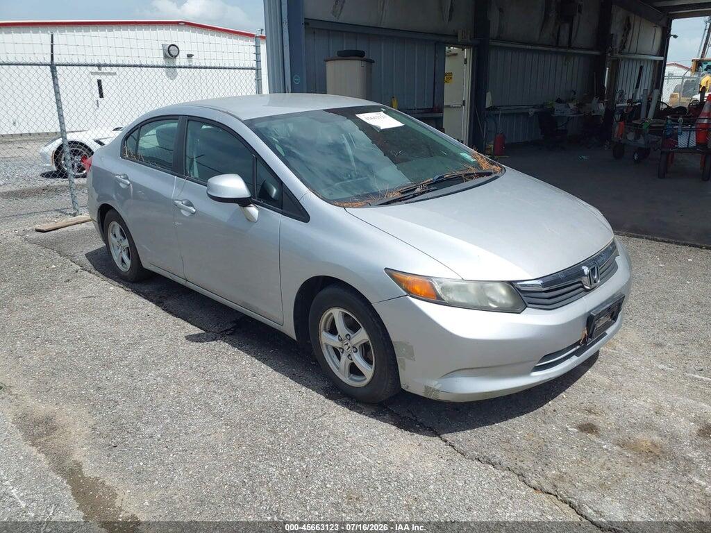 19XFB5F59CE002328 2012 HONDA CIVIC photo no. 1