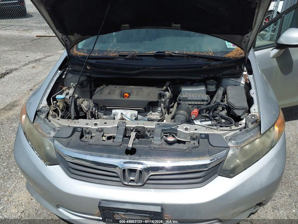 19XFB5F59CE002328 2012 HONDA CIVIC photo no. 10