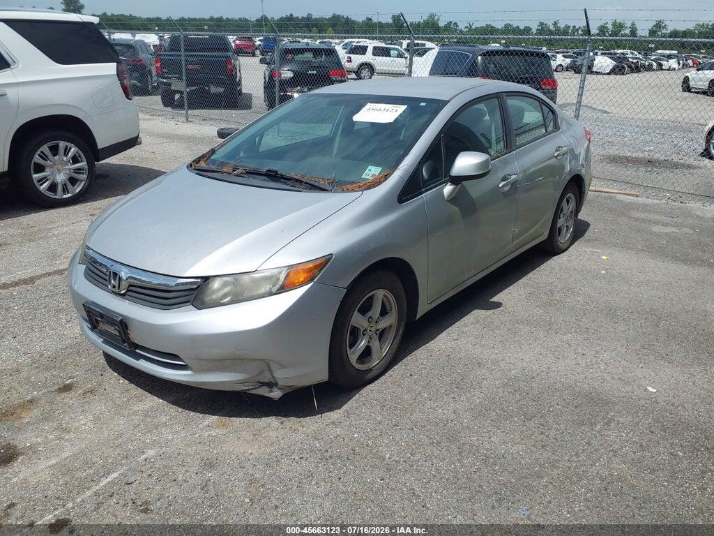 19XFB5F59CE002328 2012 HONDA CIVIC photo no. 2