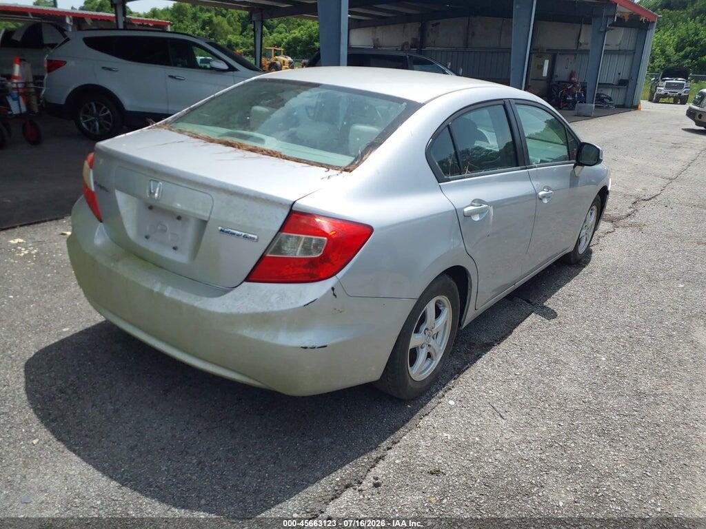19XFB5F59CE002328 2012 HONDA CIVIC photo no. 4