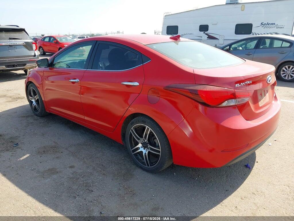 5NPDH4AE5EH476444 2014 HYUNDAI ELANTRA photo no. 3