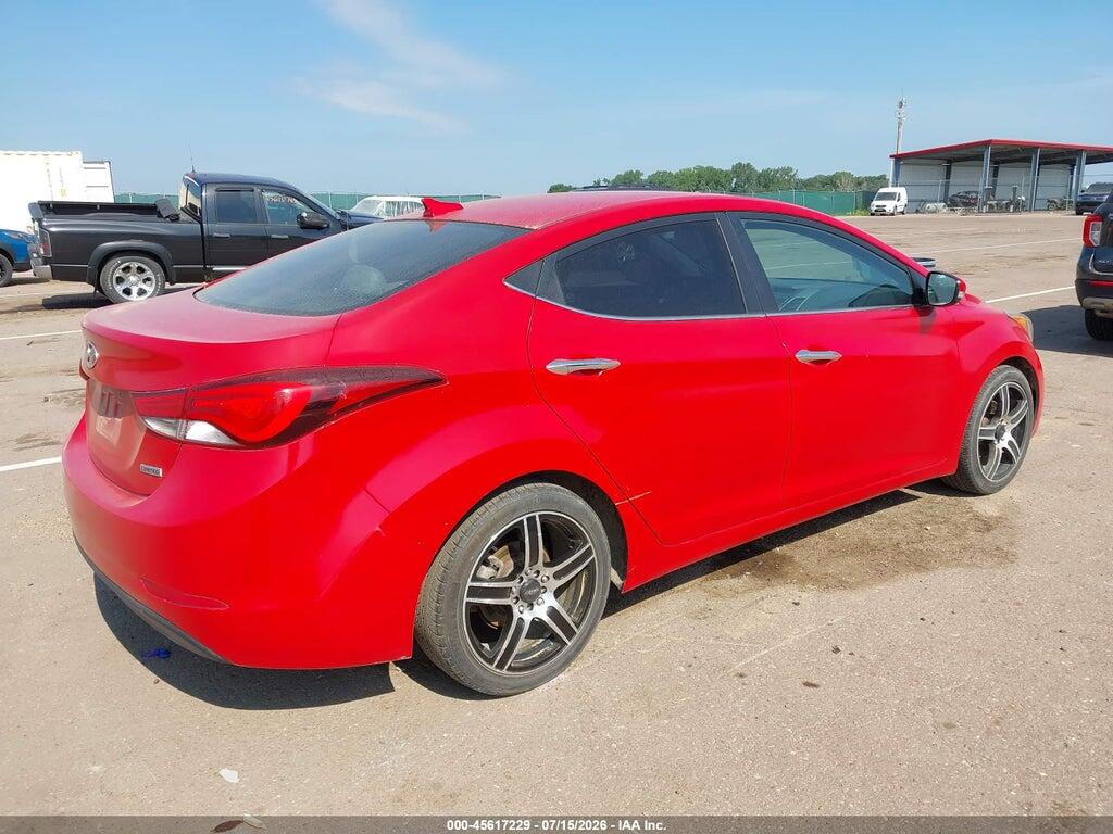 5NPDH4AE5EH476444 2014 HYUNDAI ELANTRA photo no. 4