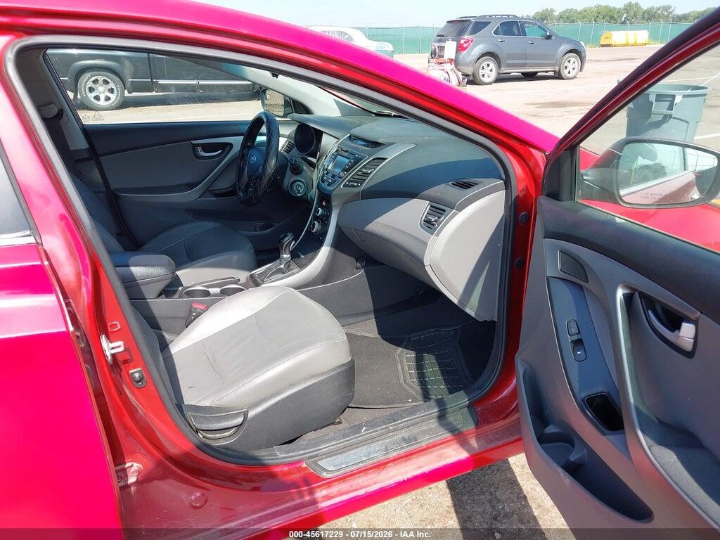5NPDH4AE5EH476444 2014 HYUNDAI ELANTRA photo no. 5