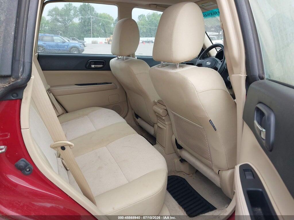 JF1SG65638G727002 2008 SUBARU FORESTER photo no. 8