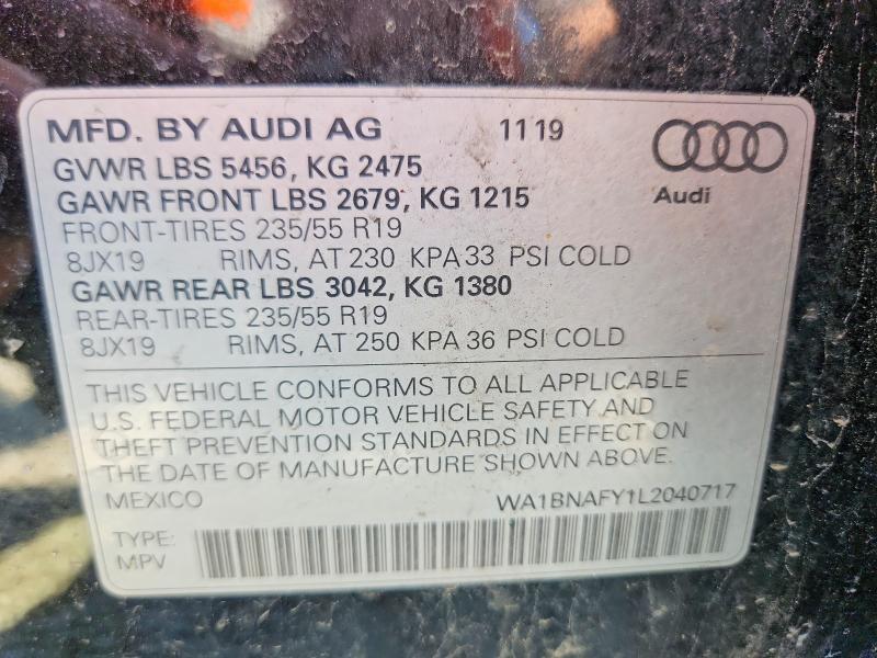 2020 AUDI Q5 PREMIUM PLUS — Фото 13 из 13