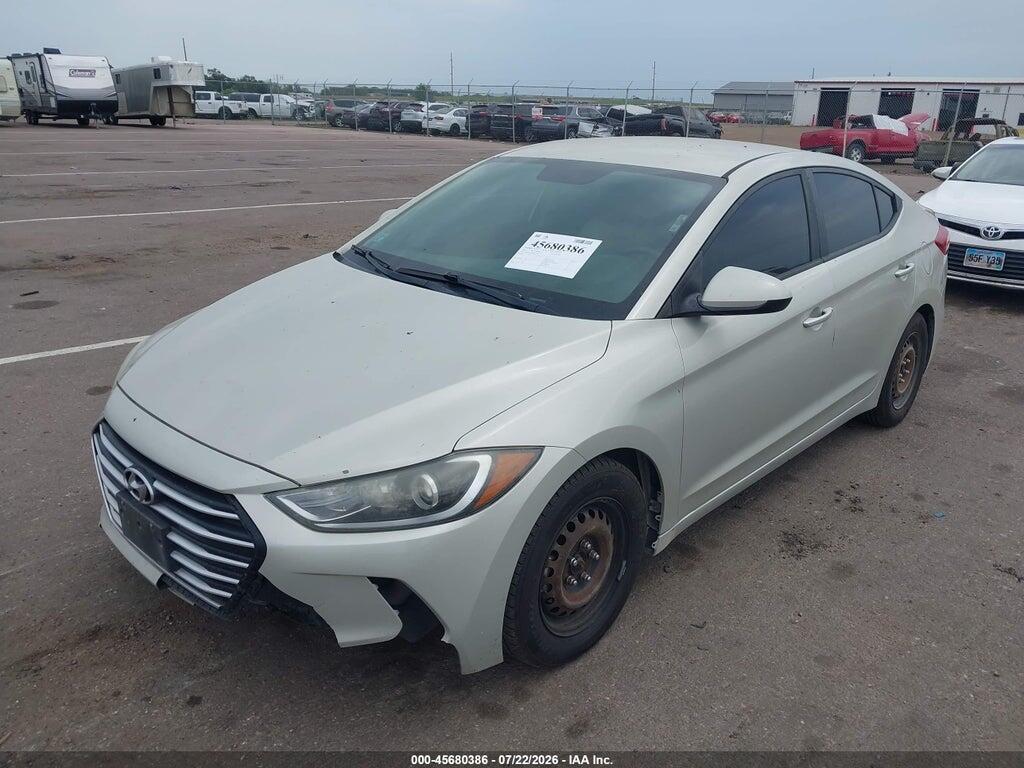 5NPD74LF0HH077275 2017 HYUNDAI ELANTRA photo no. 2