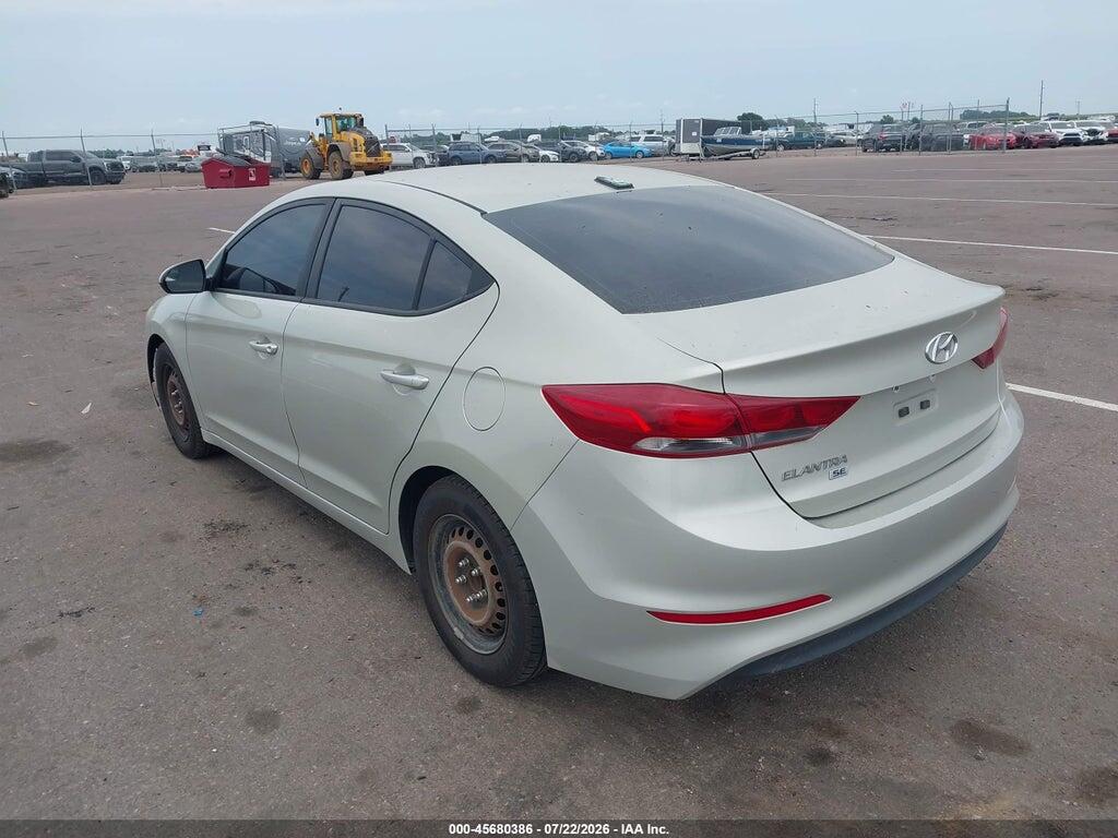 5NPD74LF0HH077275 2017 HYUNDAI ELANTRA photo no. 3