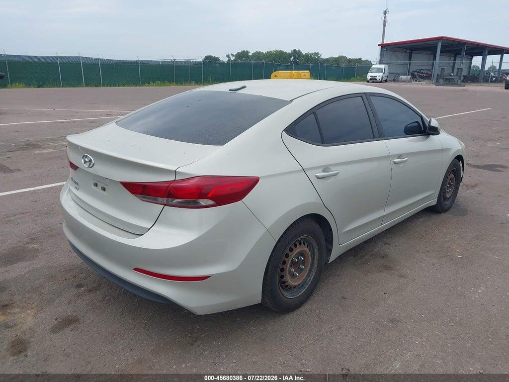 5NPD74LF0HH077275 2017 HYUNDAI ELANTRA photo no. 4