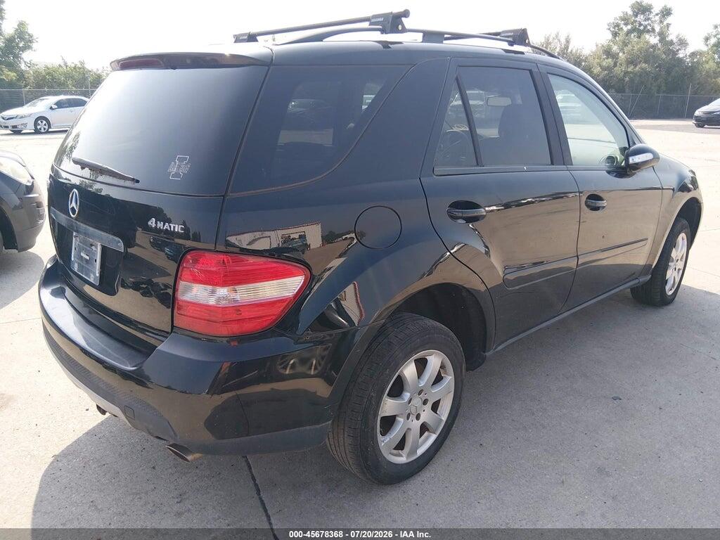 4JGBB86E67A176958 2007 MERCEDES-BENZ ML 350 photo no. 4