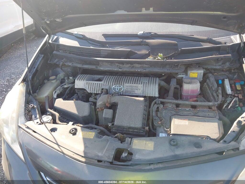 JTDZN3EU7E3342329 2014 TOYOTA PRIUS V photo no. 10