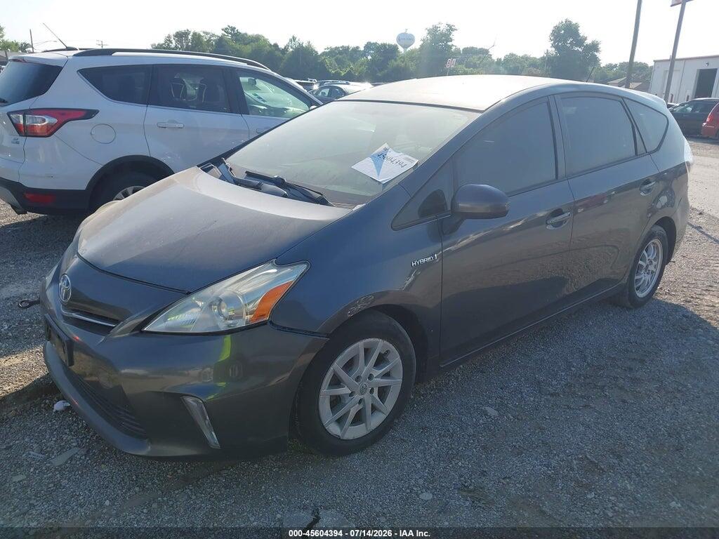 JTDZN3EU7E3342329 2014 TOYOTA PRIUS V photo no. 2