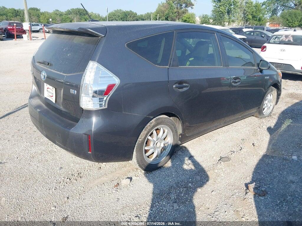 JTDZN3EU7E3342329 2014 TOYOTA PRIUS V photo no. 4