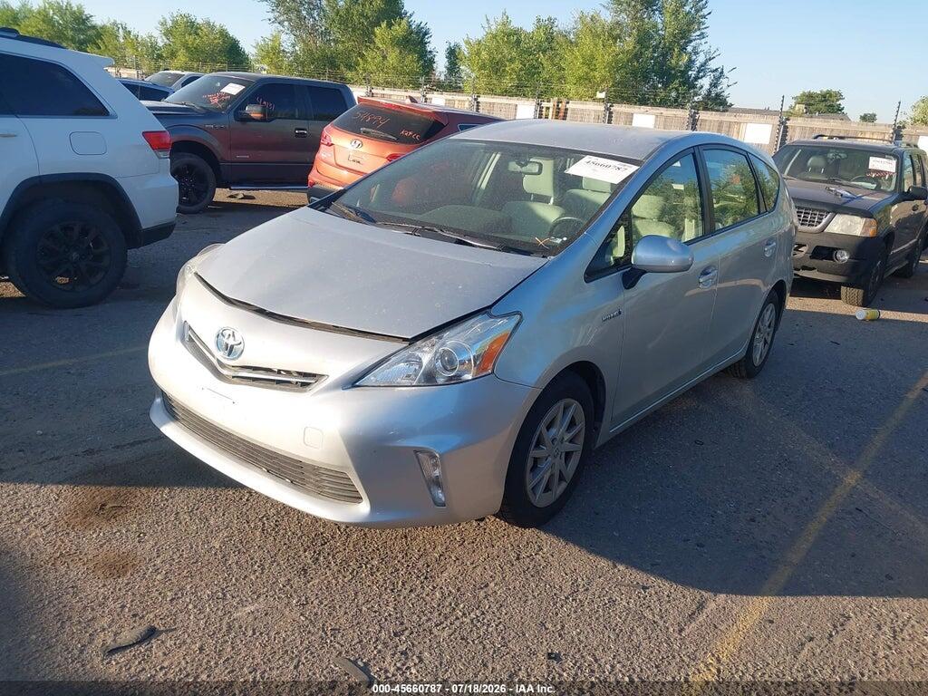 JTDZN3EU4C3129125 2012 TOYOTA PRIUS V photo no. 2