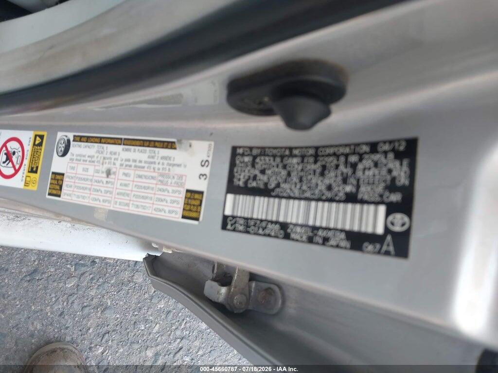 JTDZN3EU4C3129125 2012 TOYOTA PRIUS V photo no. 9