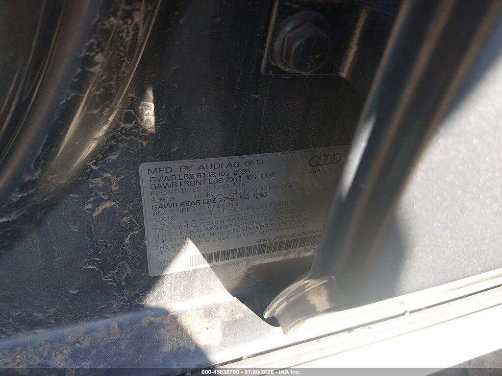 WA1UFAFL7EA006834 2014 AUDI ALLROAD photo no. 9