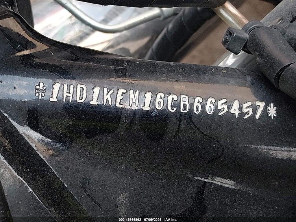1HD1KEM16CB665457 2012 HARLEY-DAVIDSON FLHTK photo no. 10