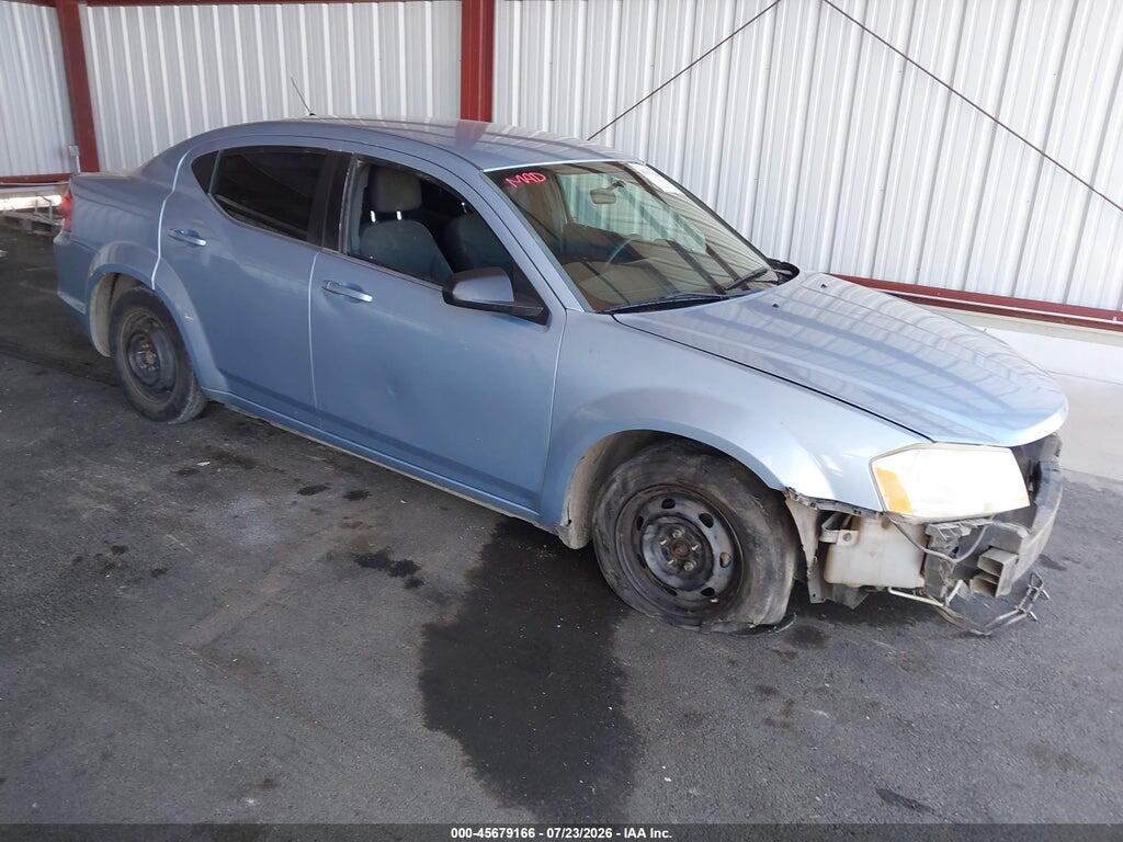 1C3CDZAB6DN558759 2013 DODGE AVENGER photo no. 1