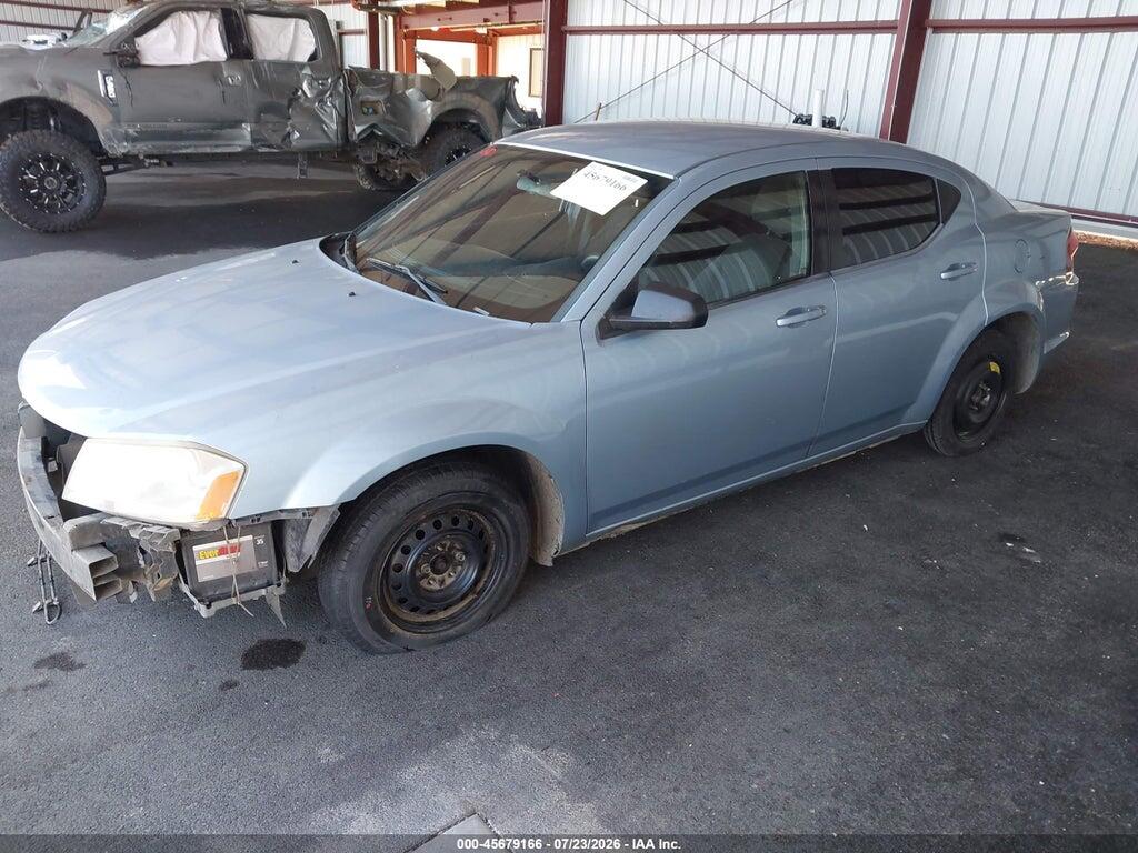 1C3CDZAB6DN558759 2013 DODGE AVENGER photo no. 2