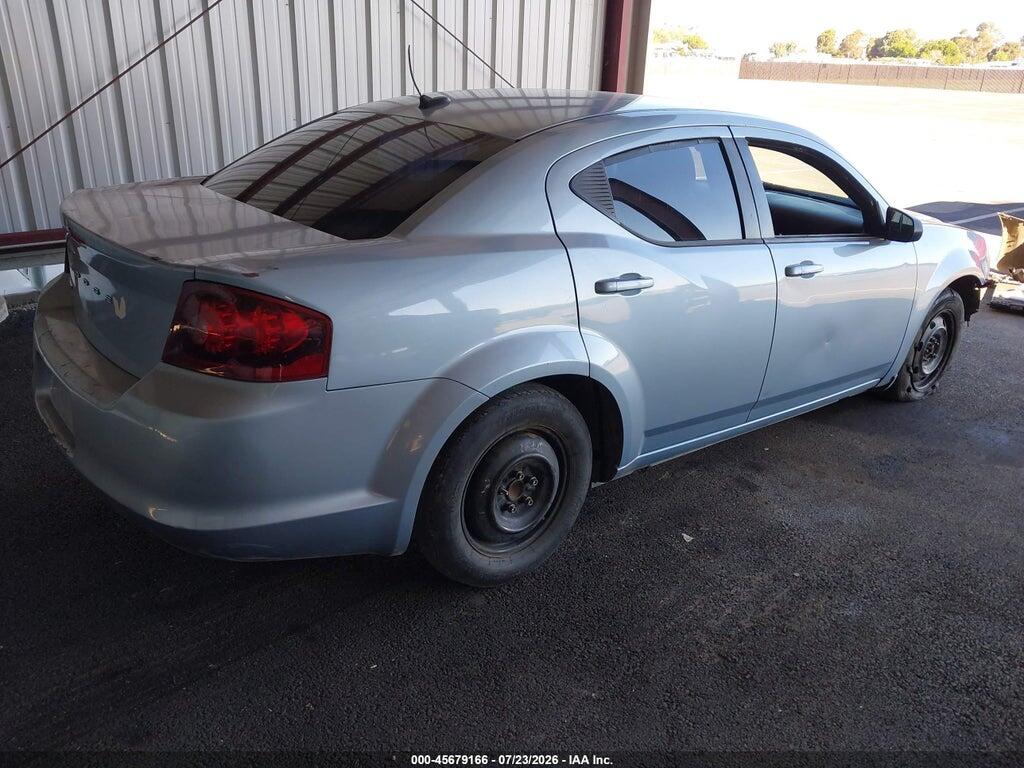 1C3CDZAB6DN558759 2013 DODGE AVENGER photo no. 4