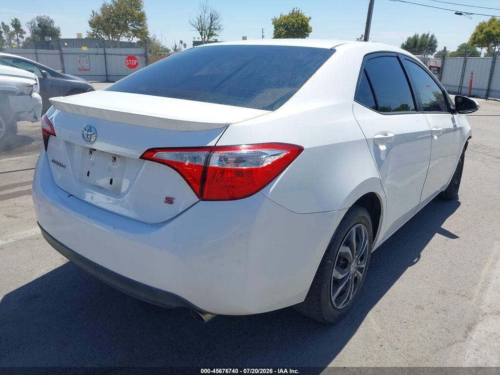 2T1BURHE9FC333569 2015 TOYOTA COROLLA photo no. 4