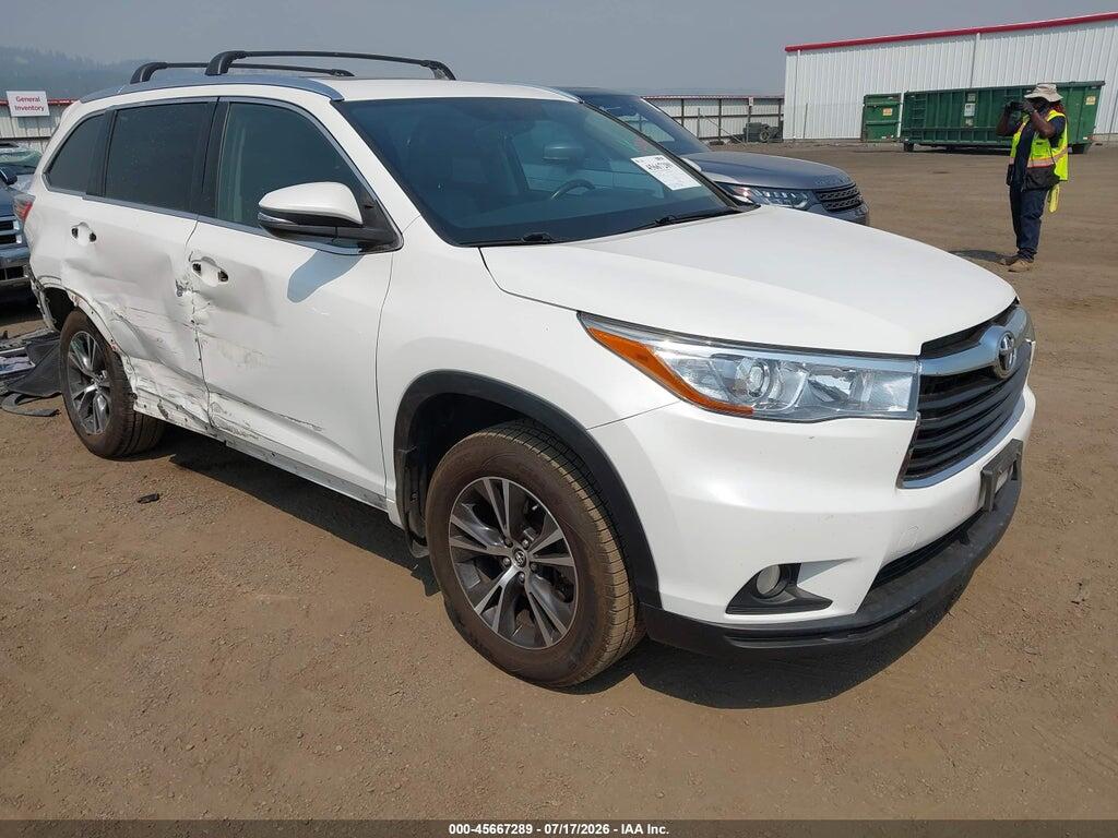 5TDJKRFH1GS246014 2016 TOYOTA HIGHLANDER photo no. 1