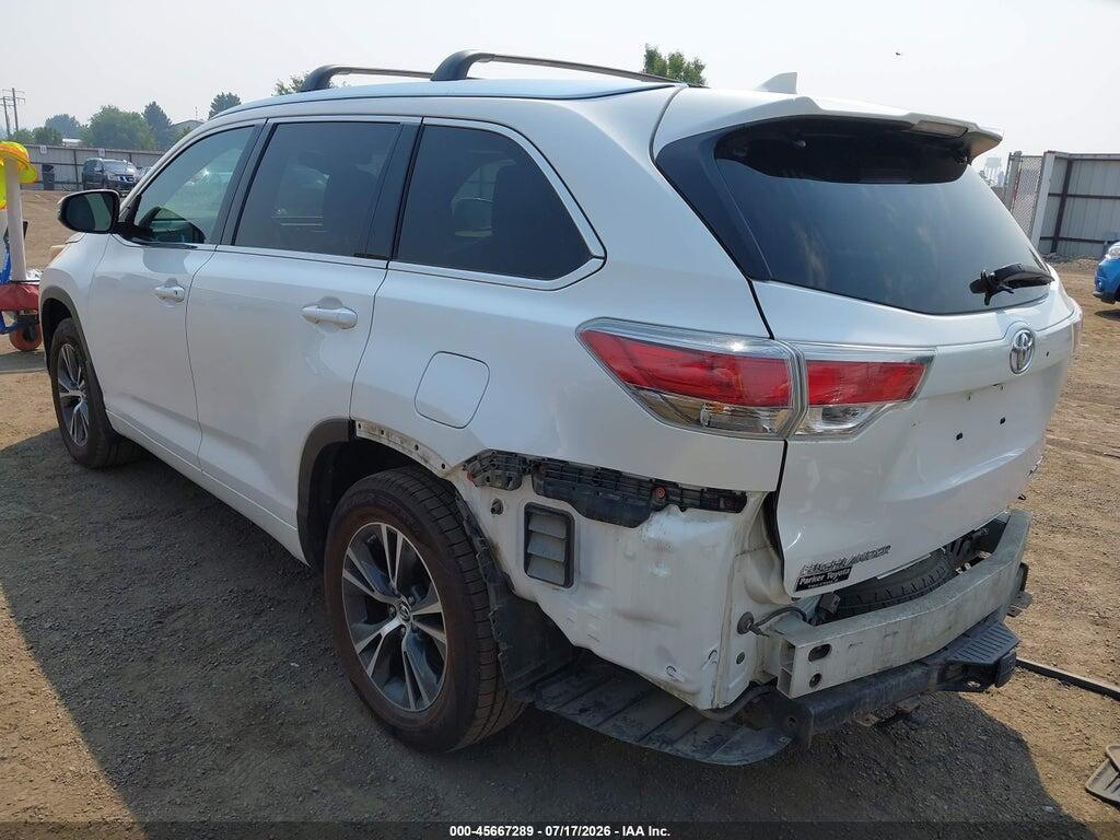 5TDJKRFH1GS246014 2016 TOYOTA HIGHLANDER photo no. 3