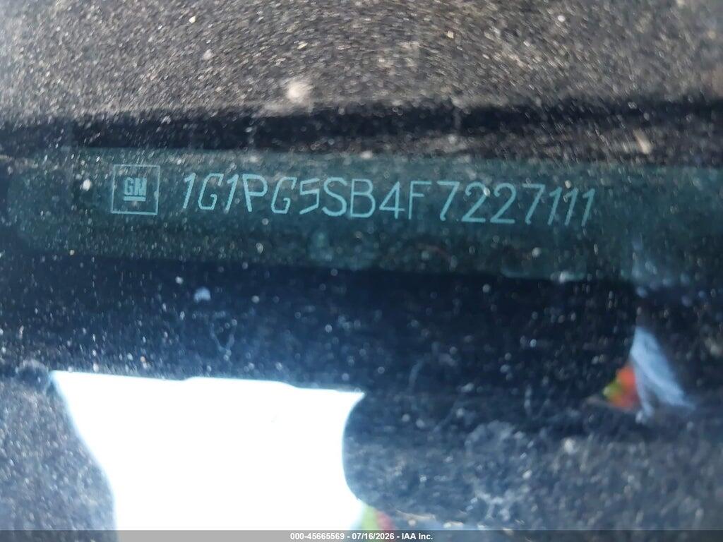 1G1PG5SB4F7227111 2015 CHEVROLET CRUZE photo no. 9