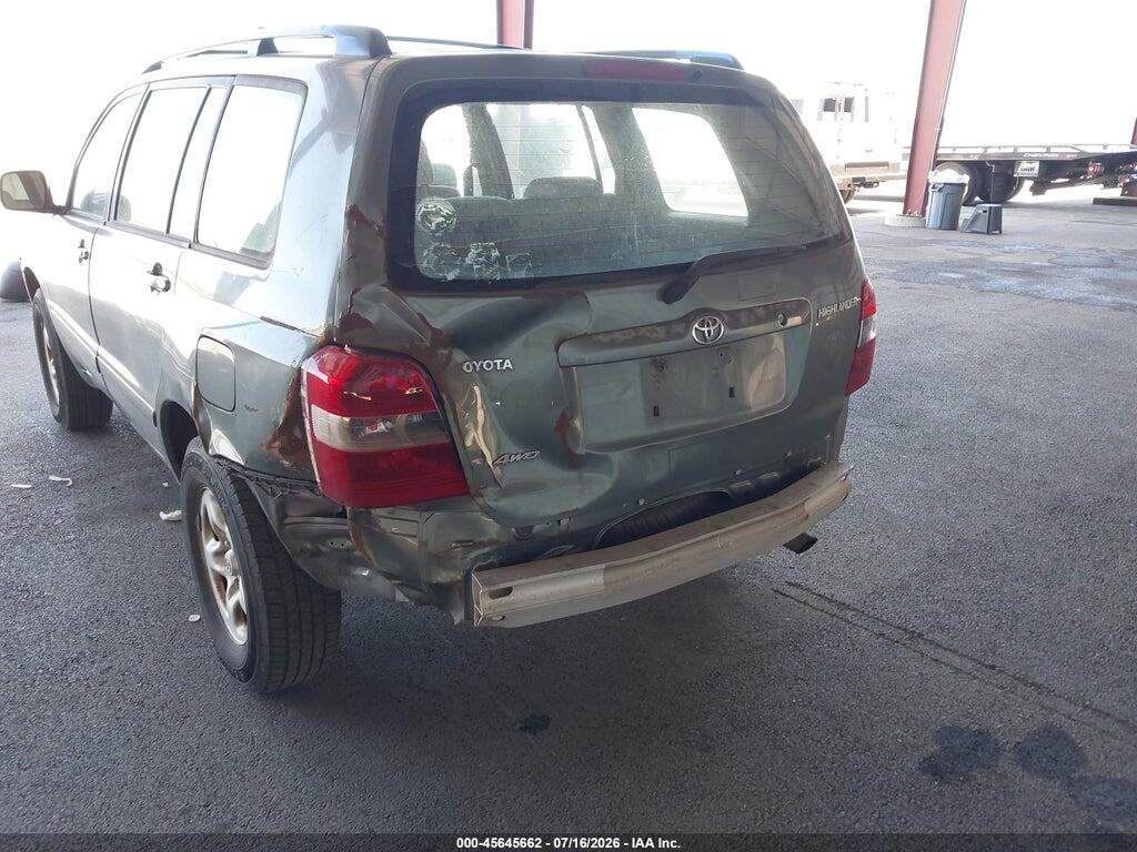 JTEHD21A550033492 2005 TOYOTA HIGHLANDER photo no. 6