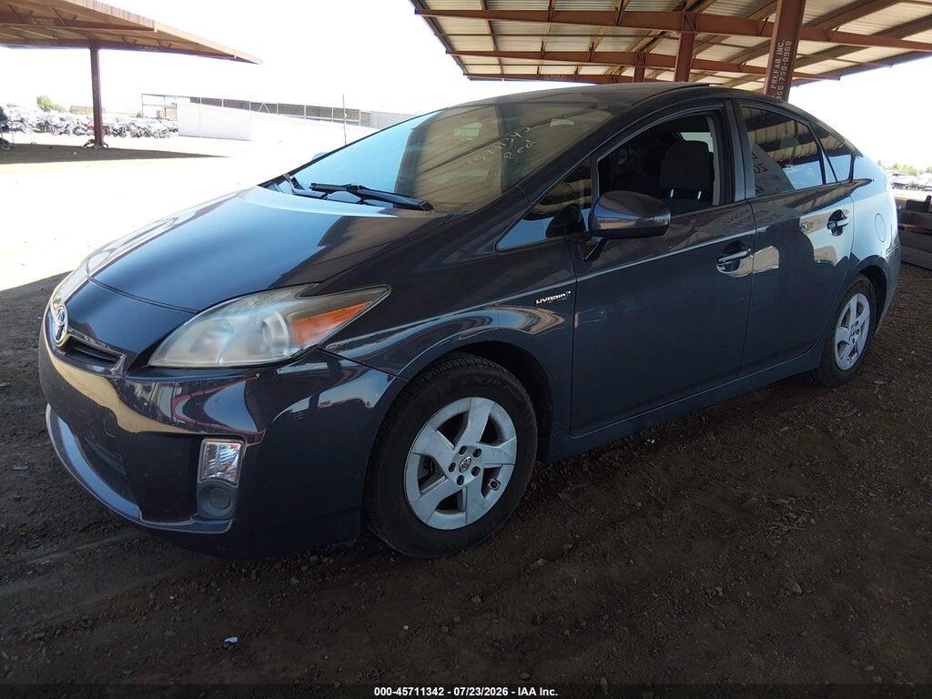 JTDKN3DU8A5193947 2010 TOYOTA PRIUS photo no. 2