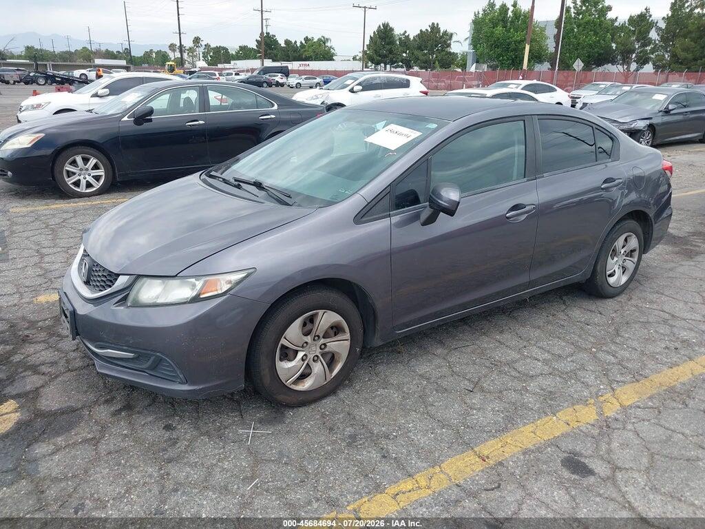 19XFB2F58EE252967 2014 HONDA CIVIC photo no. 2