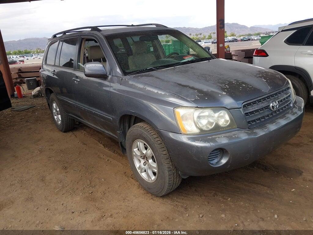 JTEGF21A020039377 2002 TOYOTA HIGHLANDER photo no. 1