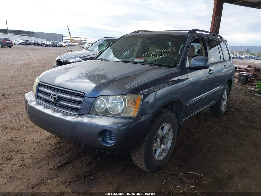 JTEGF21A020039377 2002 TOYOTA HIGHLANDER photo no. 2