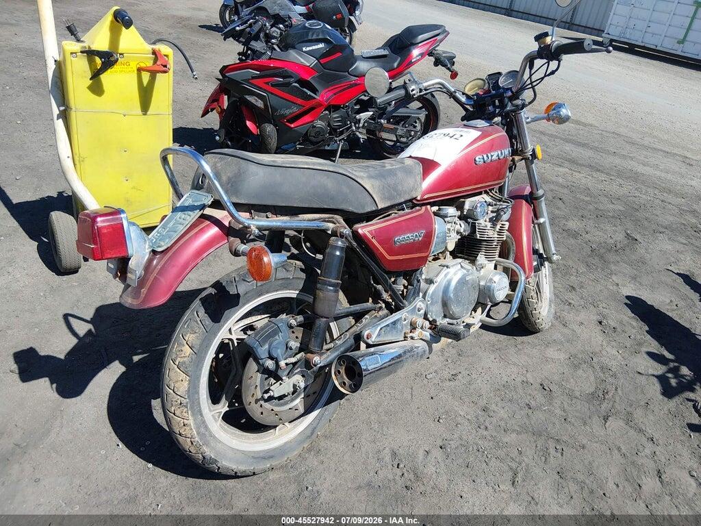 JS1GN71A9B2102236 1981 SUZUKI GS550 photo no. 4