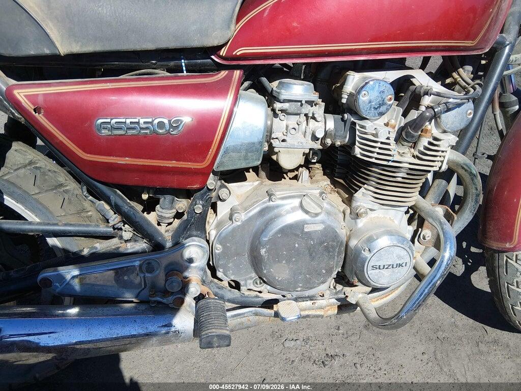 JS1GN71A9B2102236 1981 SUZUKI GS550 photo no. 8