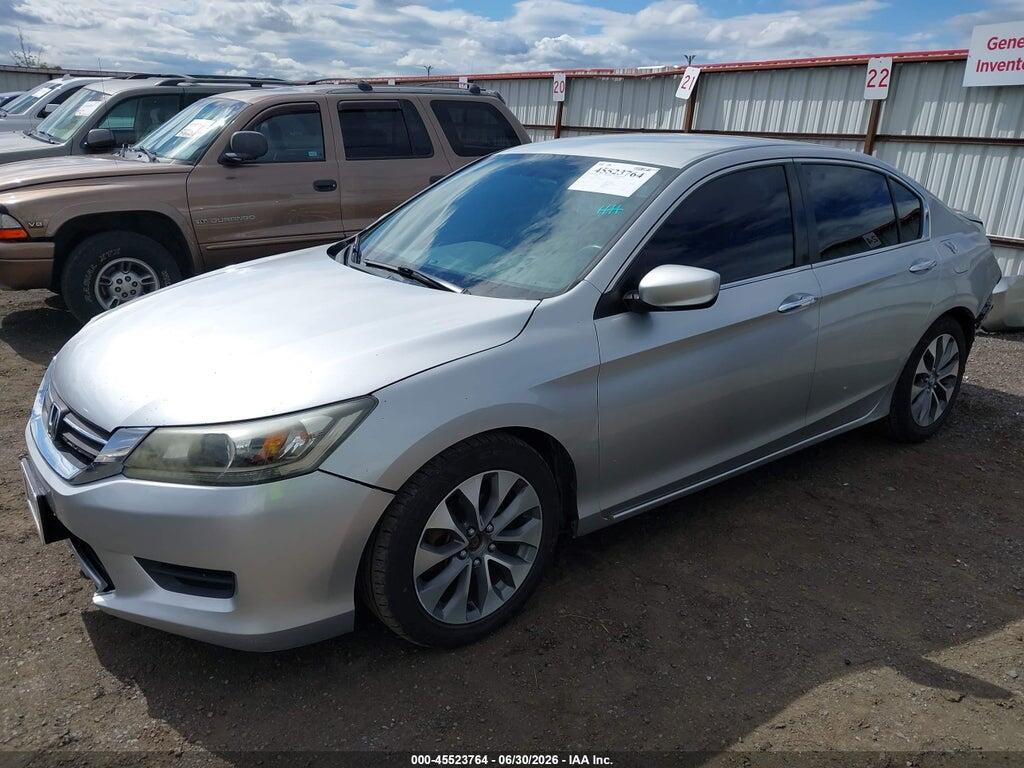 1HGCR2F30EA070309 2014 HONDA ACCORD photo no. 2