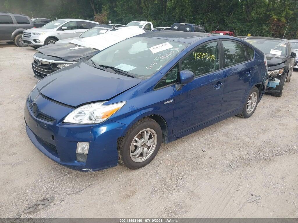JTDKN3DU8A0191032 2010 TOYOTA PRIUS photo no. 2