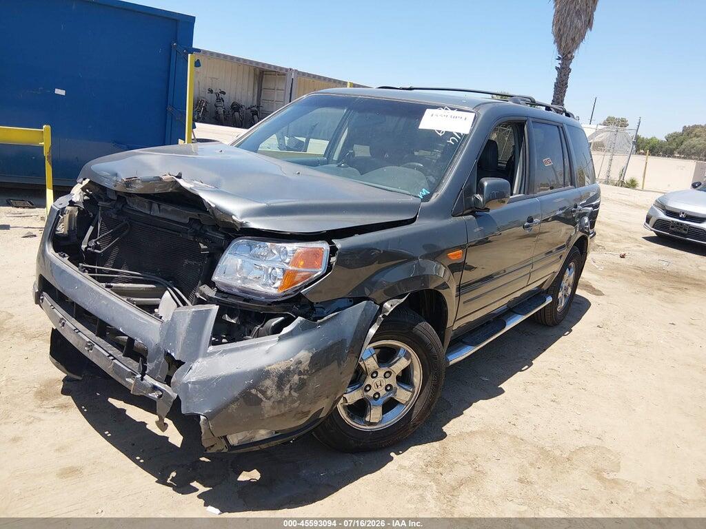 5FNYF18768B039844 2008 HONDA PILOT photo no. 2