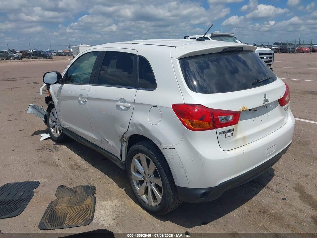 4A4AR4AU4FE016192 2015 MITSUBISHI OUTLANDER SPORT photo no. 3