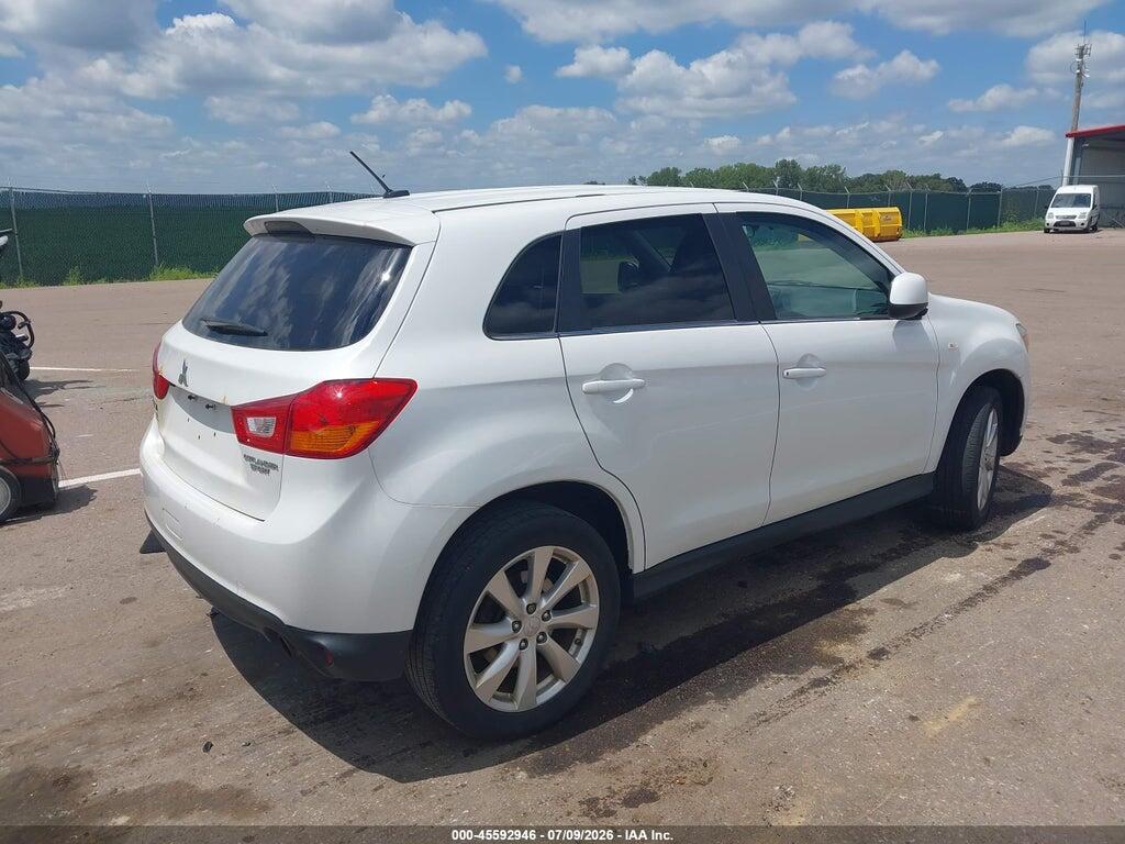 4A4AR4AU4FE016192 2015 MITSUBISHI OUTLANDER SPORT photo no. 4