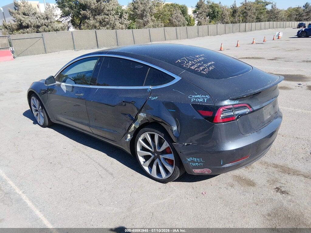 5YJ3E1EB8KF237838 2019 TESLA MODEL 3 photo no. 3