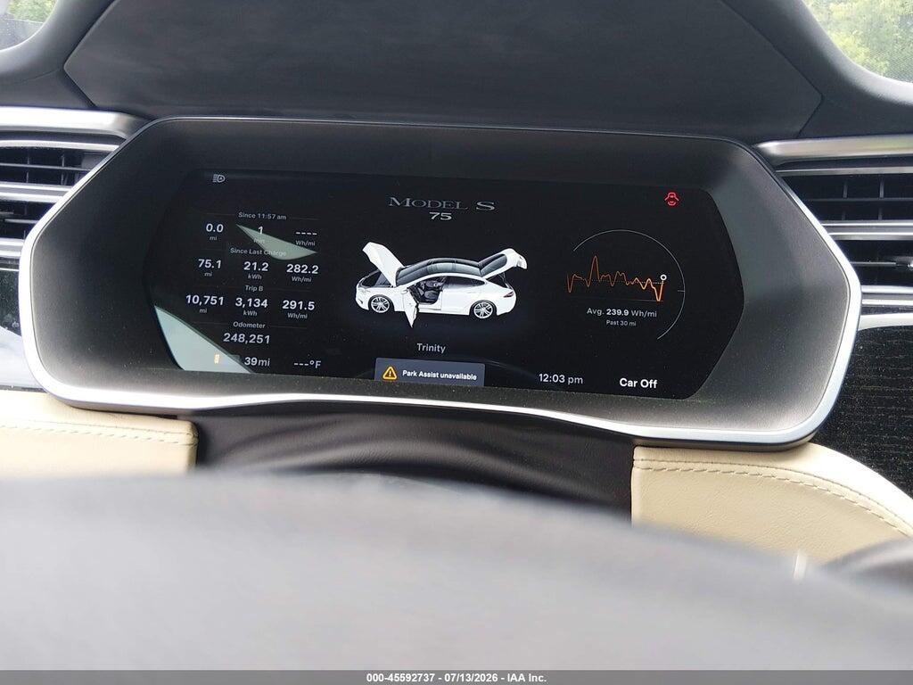 5YJSA1E14GF158964 2016 TESLA MODEL S photo no. 7