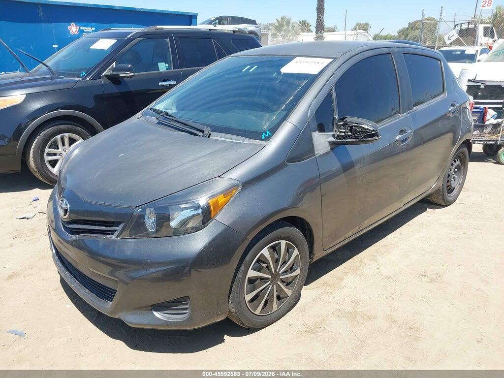 JTDKTUD37CD523394 2012 TOYOTA YARIS photo no. 2